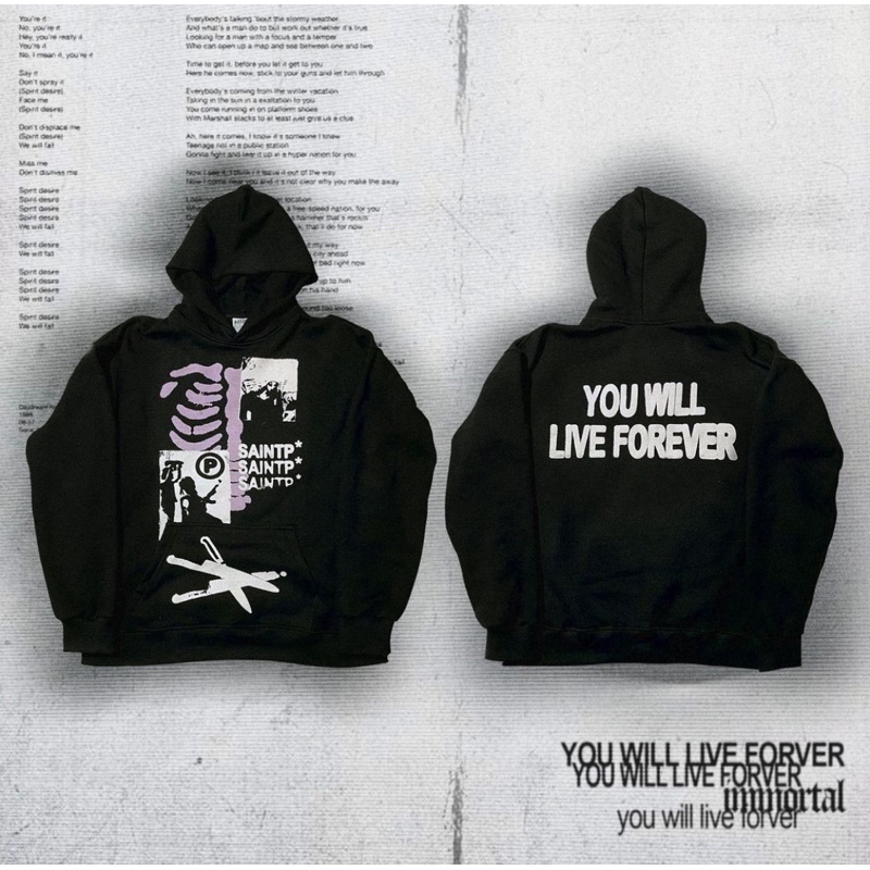 SAINTP HOODIE IMMORTAL