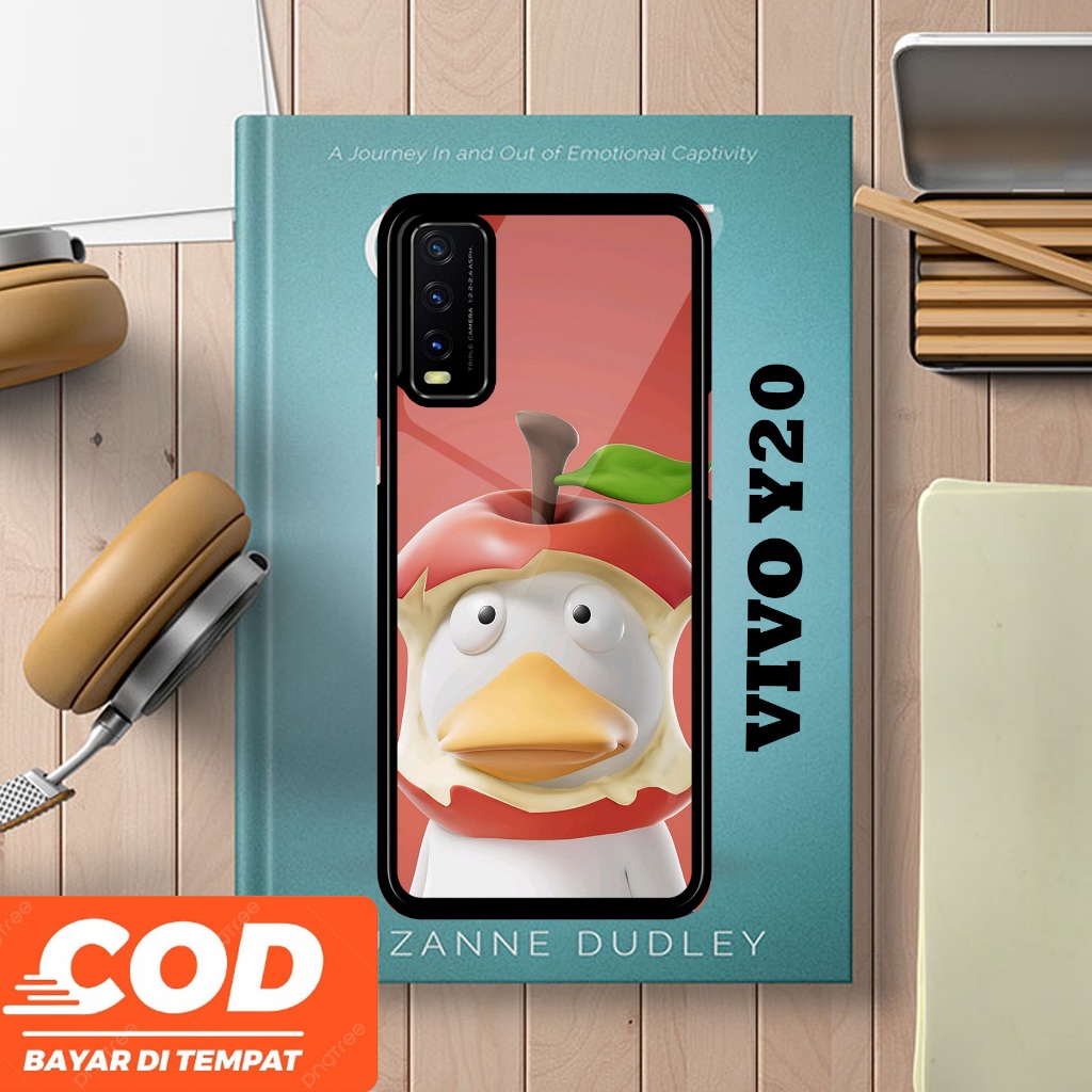 [A46] CUTE ANIMAL CASING HANDPHONE VIVO Y20 - CASE AESTHETIC - CASING VIRAL TERBARU VIVO Y20 - CASIN