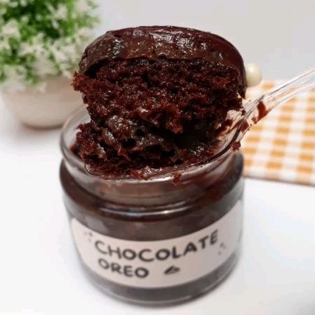 

Chocolate Oreo - Cake in Jar | Dessert Jar | Kue | Jarcake