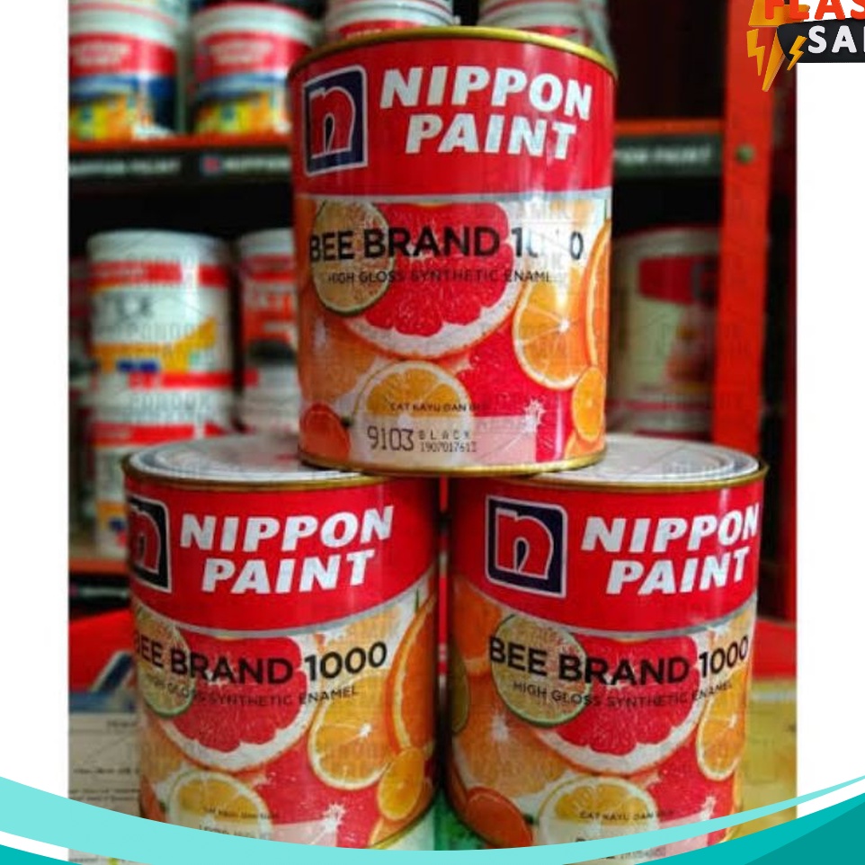 

KHUSUS CAT MINYAK UTK KAYU BESI NIPPON BEE BRAND 1 READY SEMUA WARNA