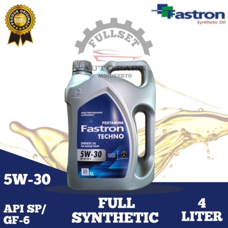 FASTRON TECHNO 5W-30 FULL SYNTHETIC (4liter)