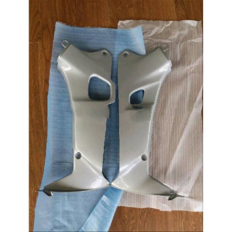 cover sayap kepang body Supra x lama Supra fit lama warna silver terlaris