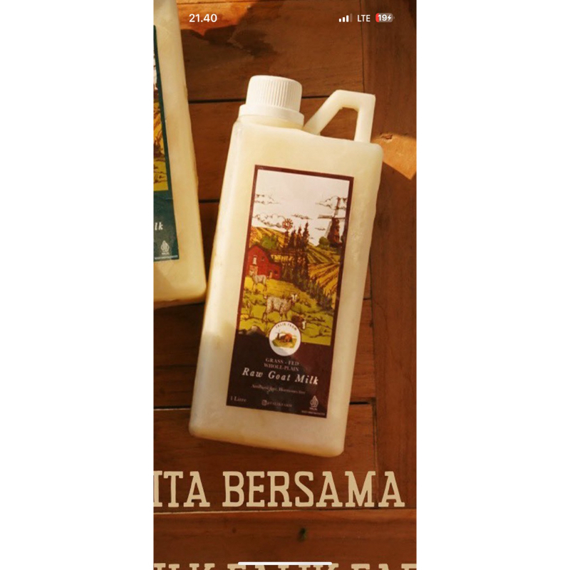 

RAW GOAT MILK grassfed falik farm