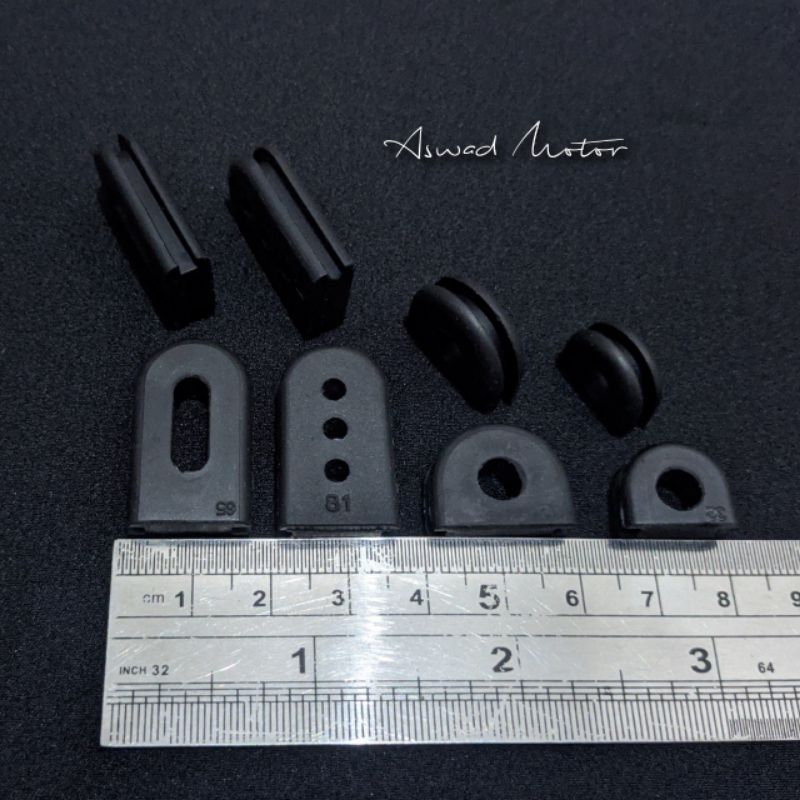 1A Karet Pelindung Kabel Spull Motor Universal / Karet Spull Motor / Karet Jepit Kabel Spull Motor