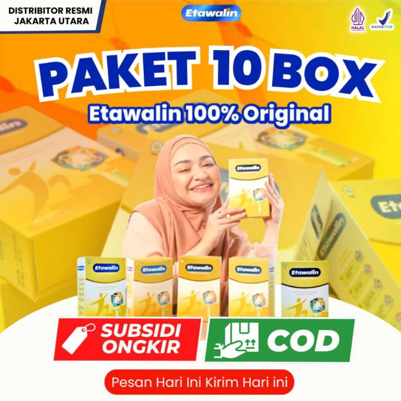 

PAKET 10 BOX ETAWALIN SUSU KAMBING ETAWA ORIGINAL OBAT TERBAIK