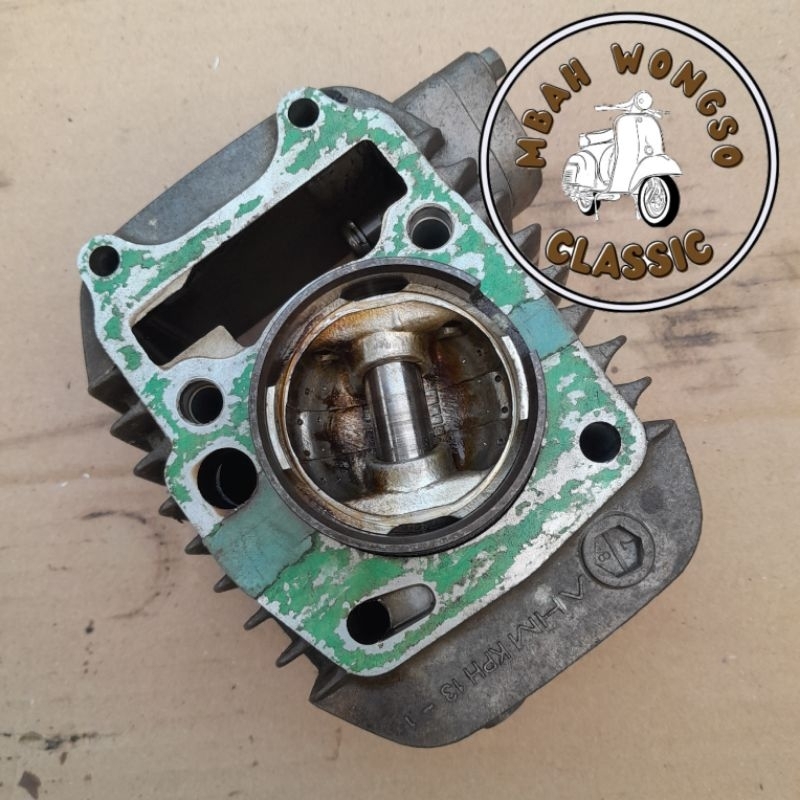 BLOK SEHER PISTON DEKSEL MESIN BLOK HEAD SUPRA 125 KARISMA 125 ORIGINAL