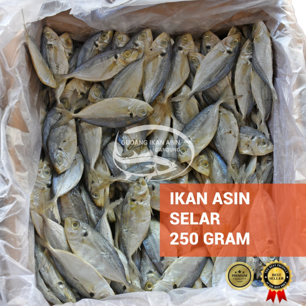 

Ikan Asin Selar Sedang 250 gr