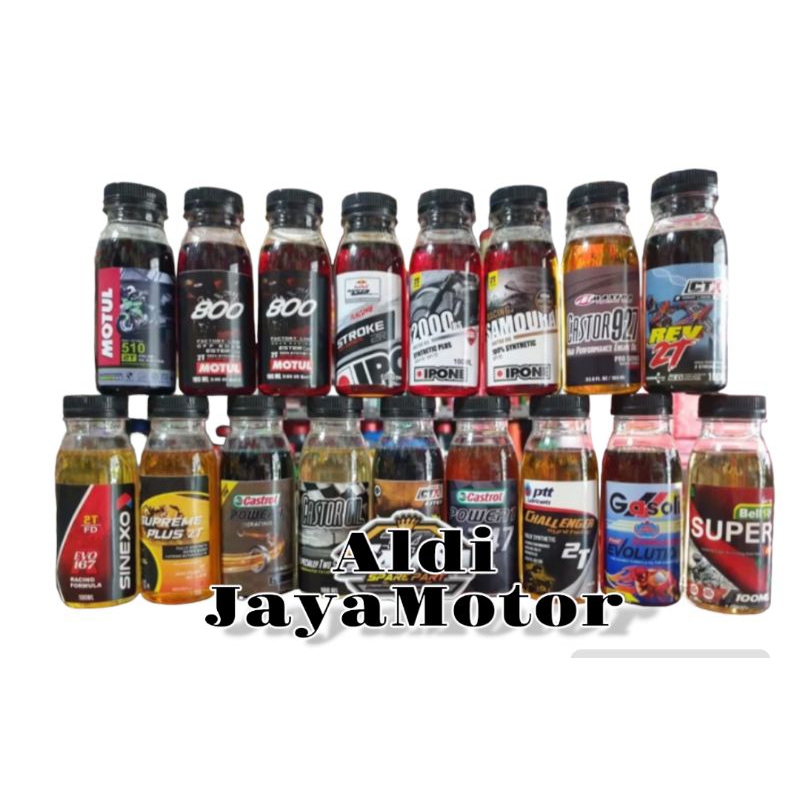 Oli Samping Racing 2 Tak Repack 100 ML.