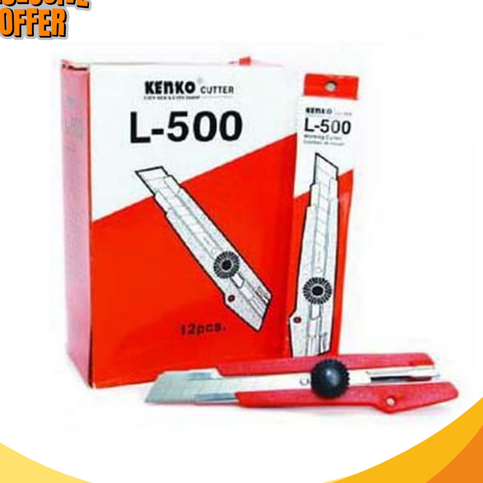 

GEBYAR PROMO SOS Cutter Kenko Besar L5 Pemotong Kertas