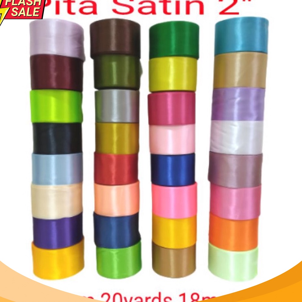 

NEW PROMO Pita SATIN 2inc 2yards