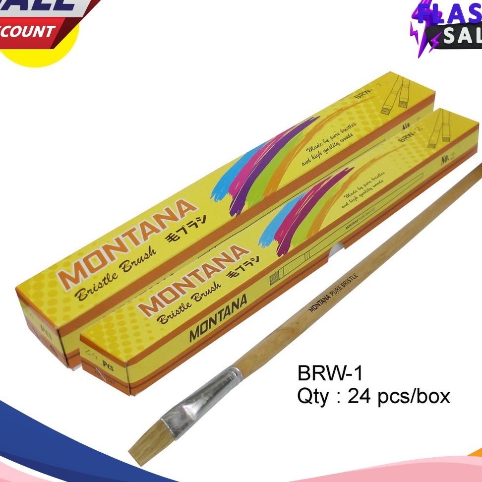 

PESTA DISKON MONTANA Brush Kuas Cat Air Lukis Acrylic Montana BRW1