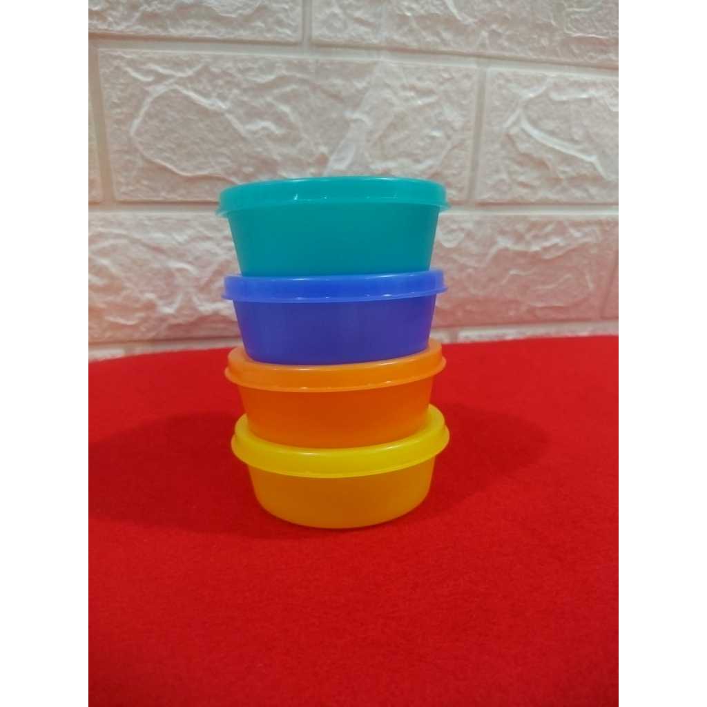 TUPPERWARE Small Round Container 80ml Wadah  Sambel