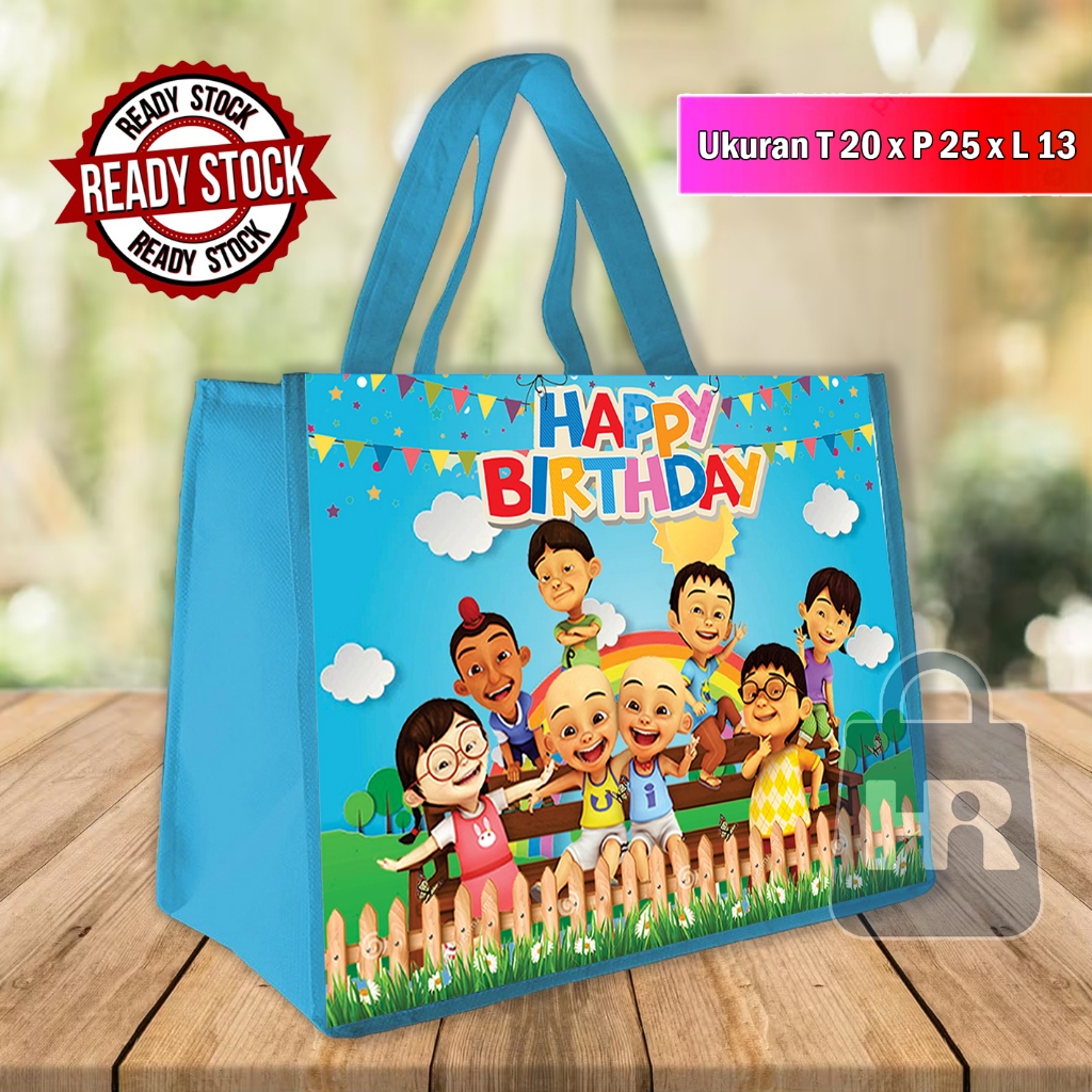 

READY STOK TAS ULANG TAHUN / TAS ULTAH UPIN IPIN / TAS ULTAH UKURAN KFC / TAS ULTAH TERLARIS / TAS SOUVENIR ULTAH ANAK / GOODIE BAG BINGKISAN SOUVENIR ANAK