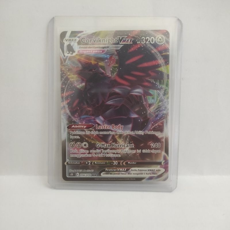 Corviknight VMAX | s5R 056/070 | RRR (TRIPLE RARE) | Pokemon TCG Indonesia