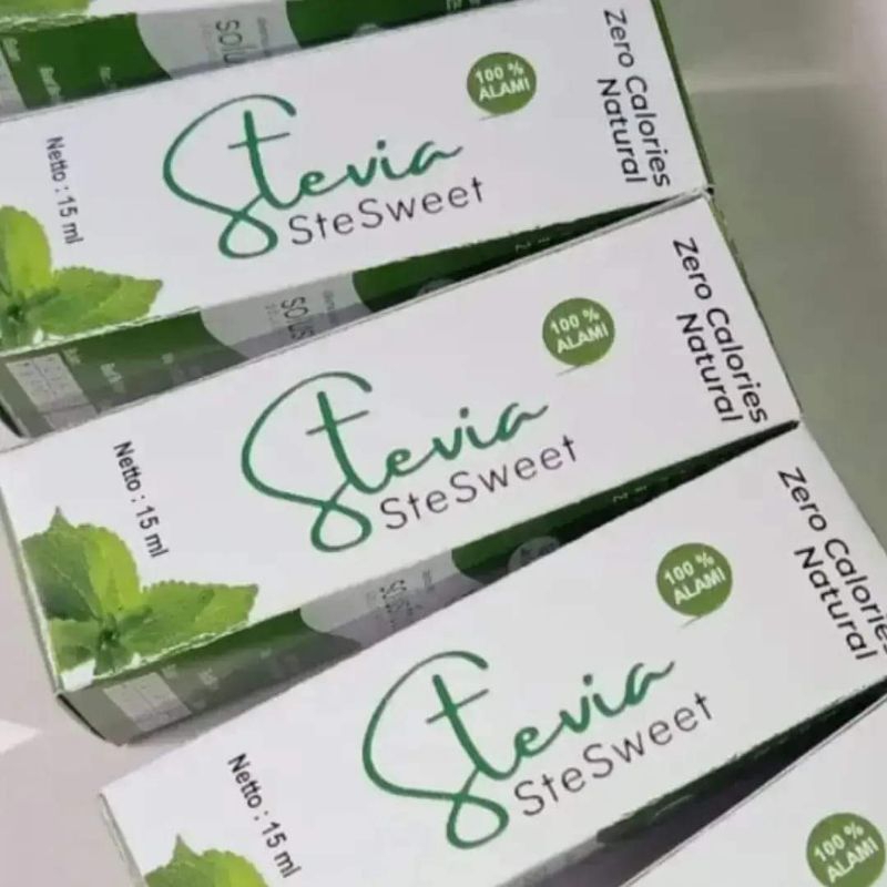 

Gula Tetes Stevia Nol Kalori / Pemanis Buatan Daun Stevia 15ml