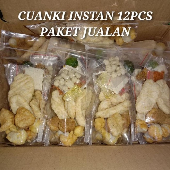 

Cuanki Instan paket 12 Pcs