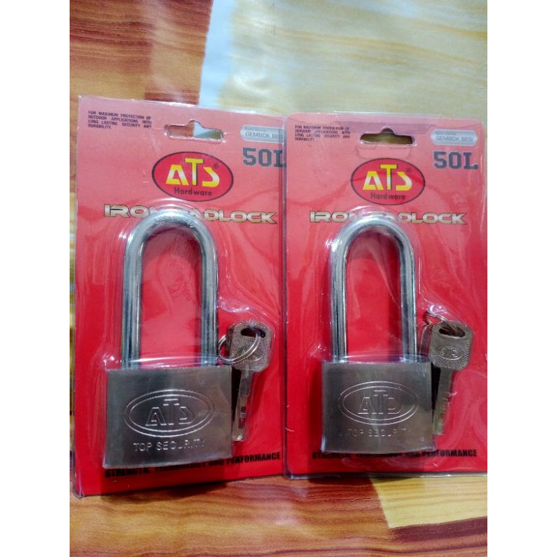 gembok pagar 50mm leher panjang