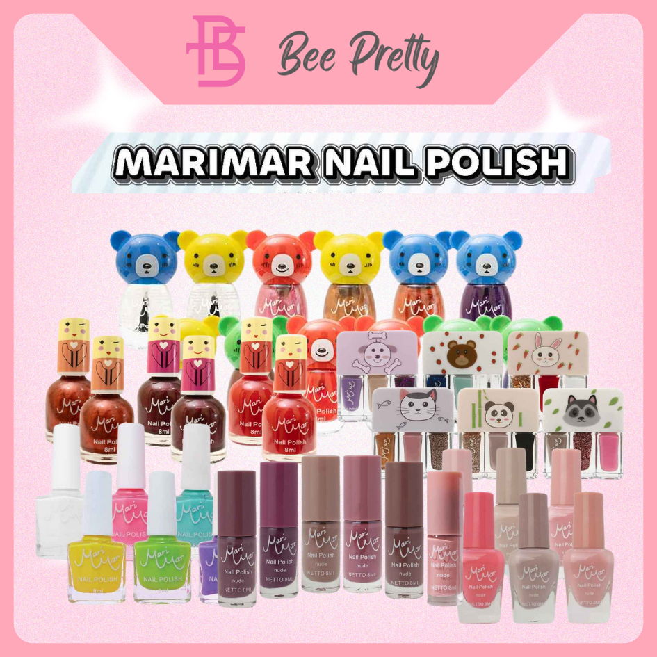 Marimar Nail Polish Kutek / Nude Colors / Red Colors / Pastel Colors