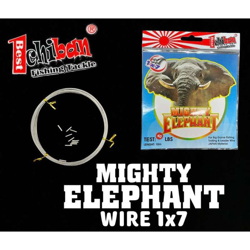 Dawai Wire Sling Kawat Ichiban Mighty Elephant 1x7 (10m)
