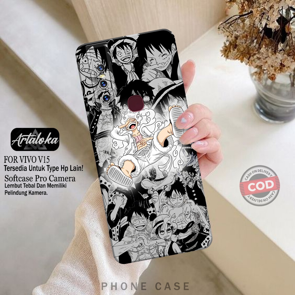 Softcase Hp VIVO V15 Fashion Case Anime Case VIVO V15 Silikon TPU Pro Camera Casing VIVO V15 Cover H