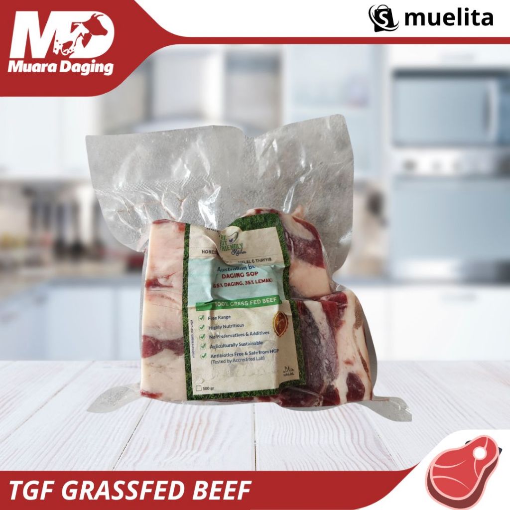 

THE GUT FRIENDLY Daging Sop 500gr - 100% GrassFed & Finished