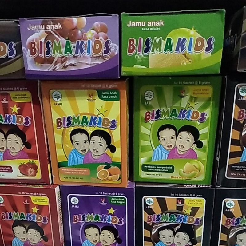

Jamu anak BISMAKIDS ISI 10 sachet