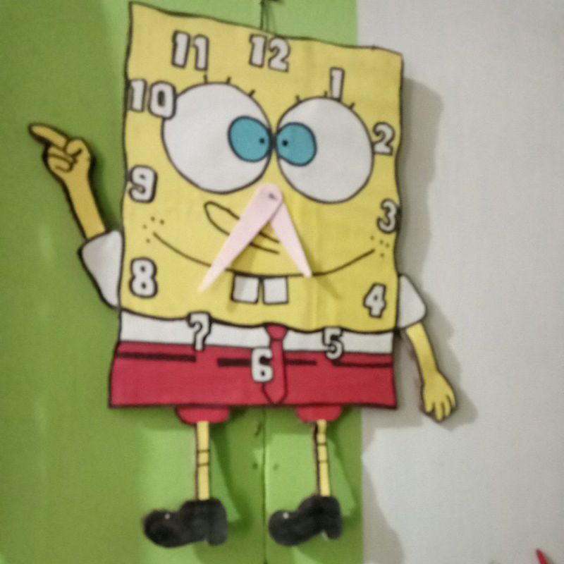 Prakarya jam dinding