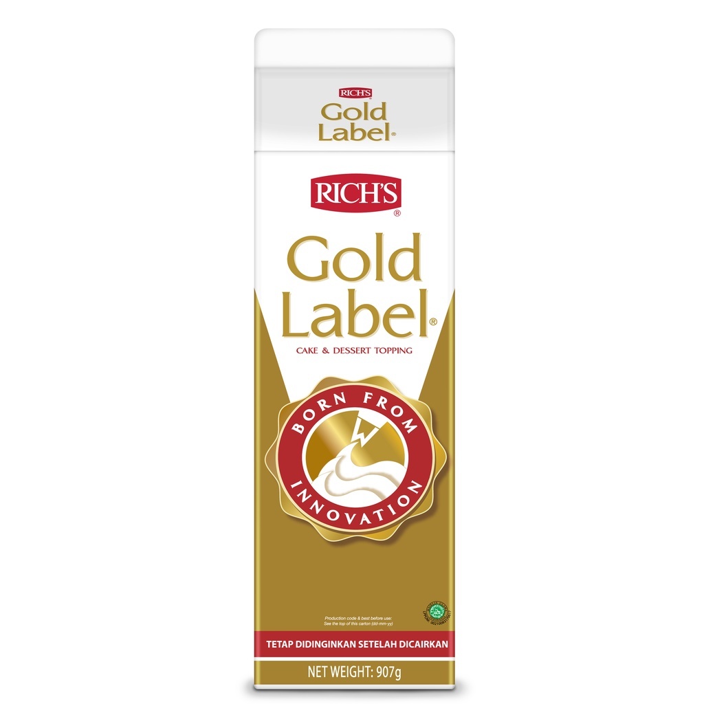 

Rich's Gold Label Whipping Cream 907 gram