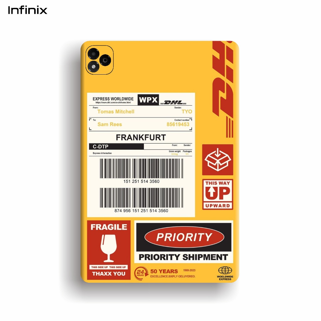 Garskin/Stiker/Case - INFINIX XPAD variasi random Skin Protector Terlaris