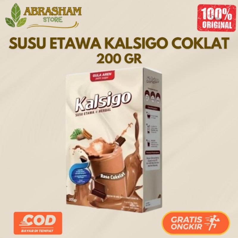 

Susu Kambing Etawa KALSIGO 200 GR Plus Herbal 5 Plus 1 Membantu Meningkatkan Berat Badan Susu Anak Herbal Rasa Coklat