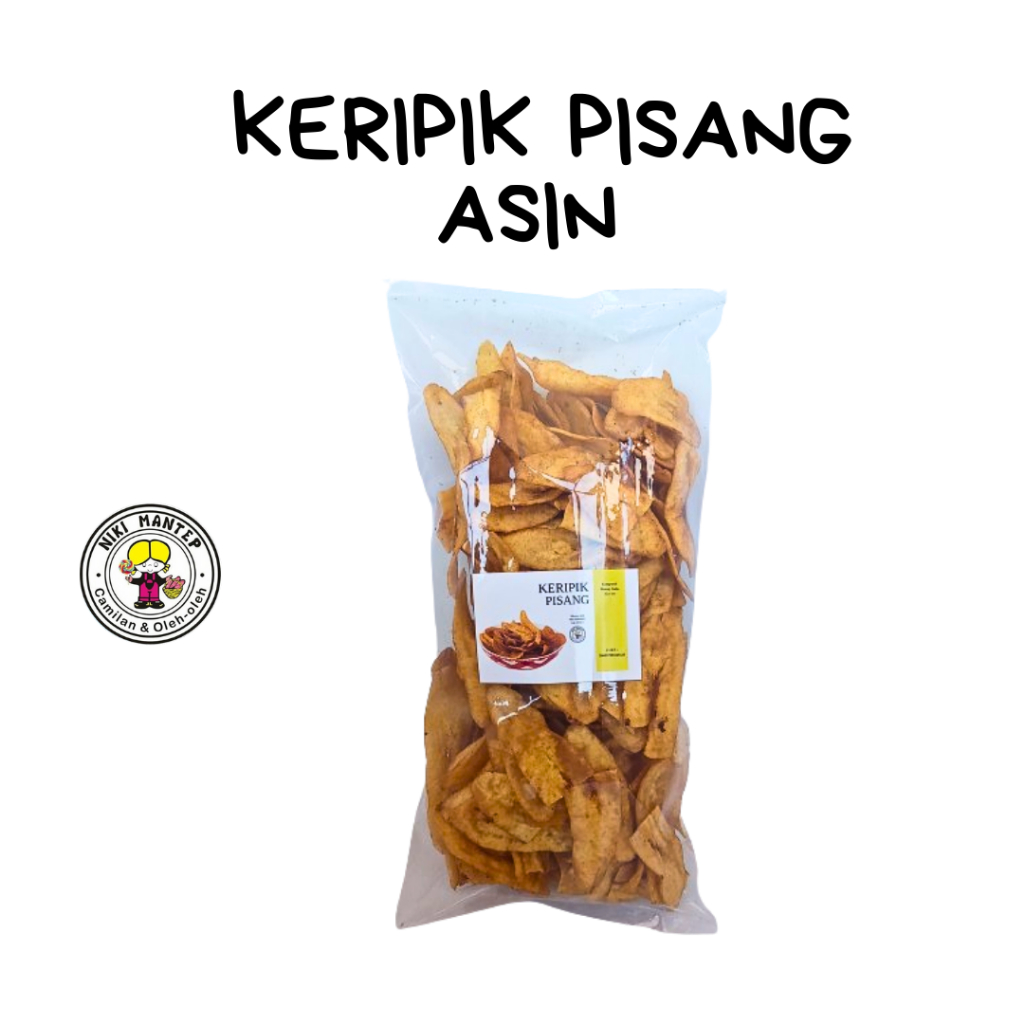 

Keripik Pisang Asin Panjang - Niki Snack Salatiga