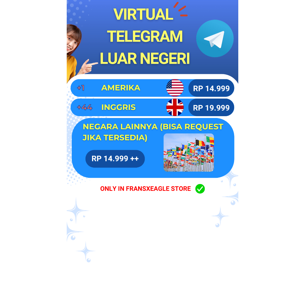 Nomor Telegram Banyak Negara