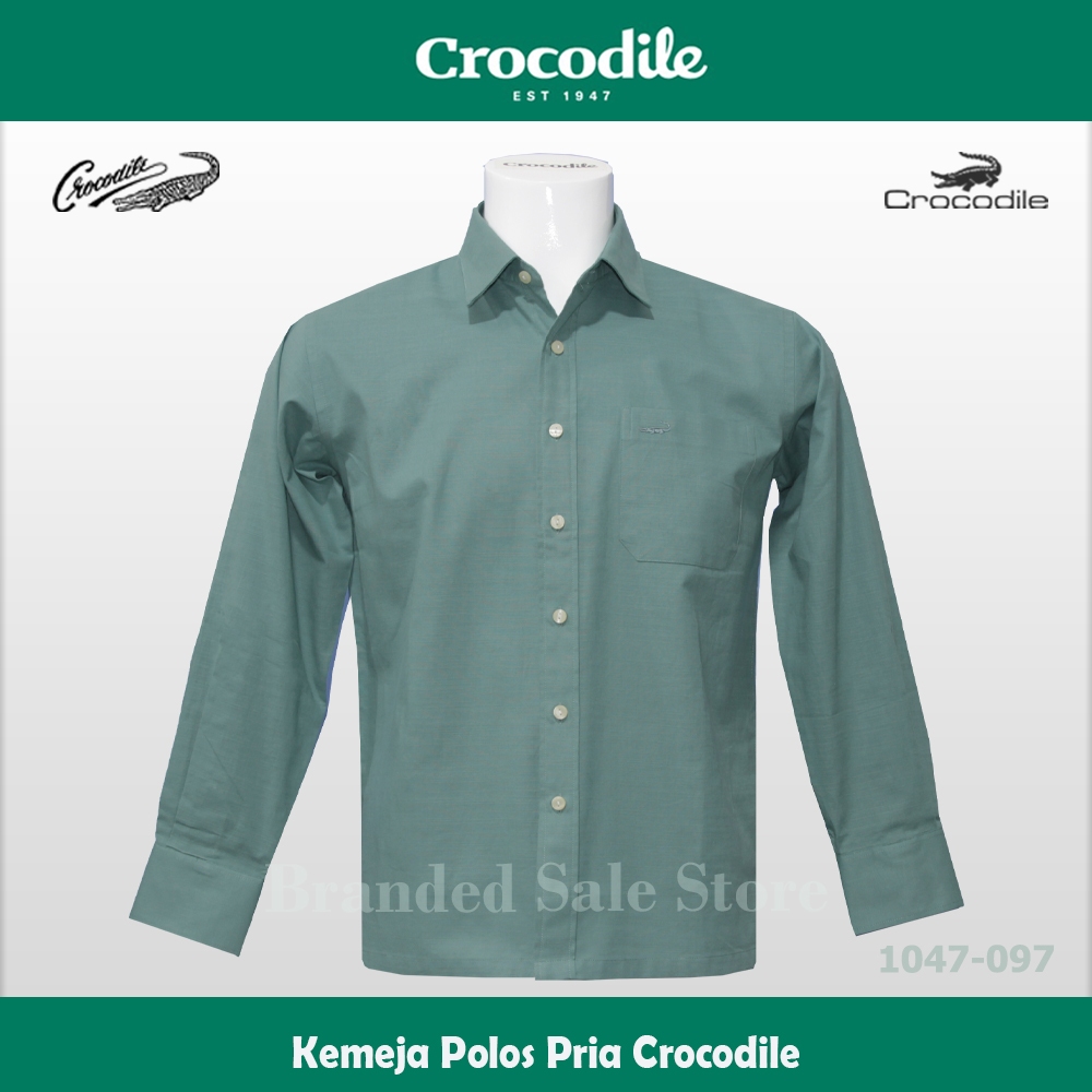 Kemeja Pria Lengan Panjang / Baju Lengan Panjang Crocodile  1047-097-26