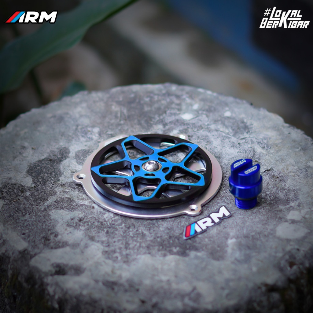 PAKETAN  KIPAS SPINER ARM TYPE BINTANG + TUTUP OLI