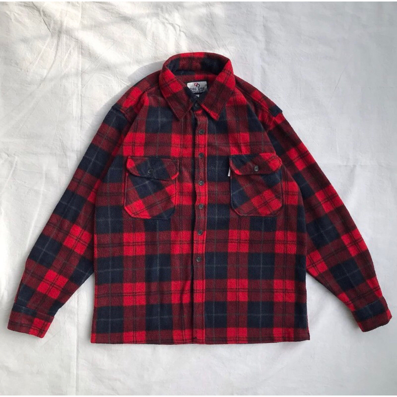 DYUDYU PLAID SHIRT 2 POCKET
