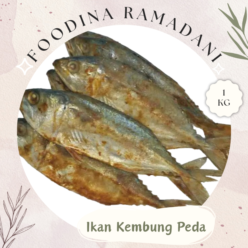 

IKAN KEMBUNG Peda Merah Ikan Asin - Salted Fish Fresh [ Berat 1.000gr ] Harga Per KG