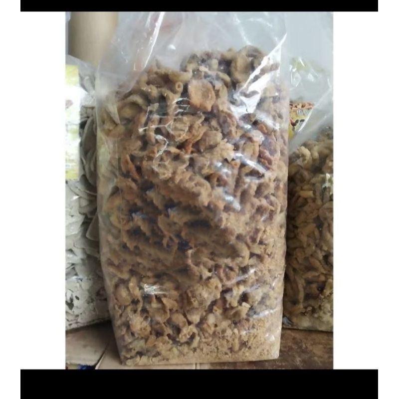 

kripik kulit ayam kw gurih asin 250gr