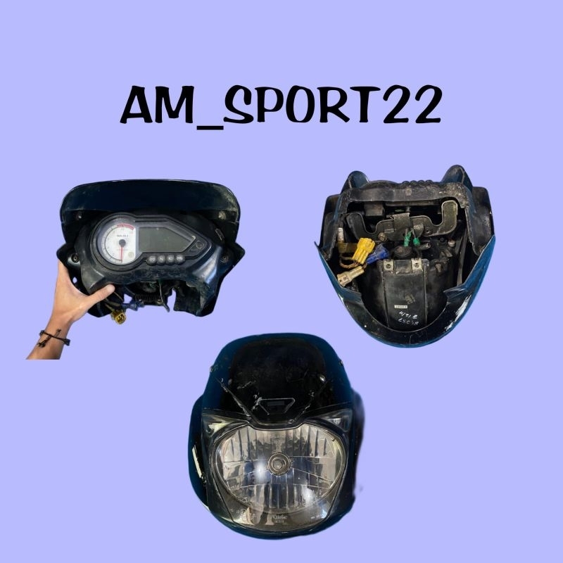 Batok Headlamp Set reflektor lampu depan bajaj Pulsar 180 220 asli original terlaris