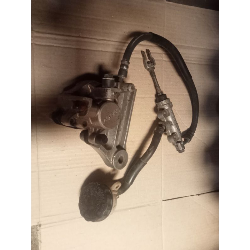original master kaliper rem cakram belakang Suzuki Shogun 125 RR FL Axelo robot