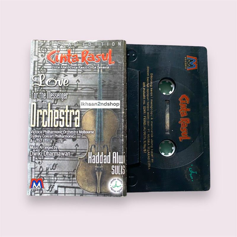 Kaset Pita Cinta Rasul Orchestra
