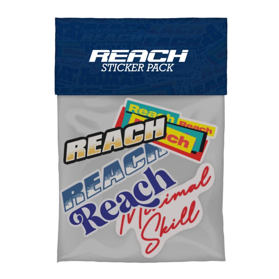 

STICKER REACH ORIGINAL PACK BAHAN GRAFTAG ISI 10