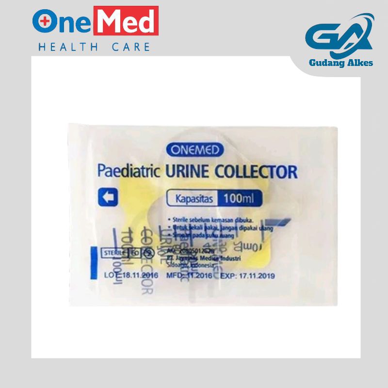 Urine Collector Pediatric  Kantong Urine Bayi 100ML
