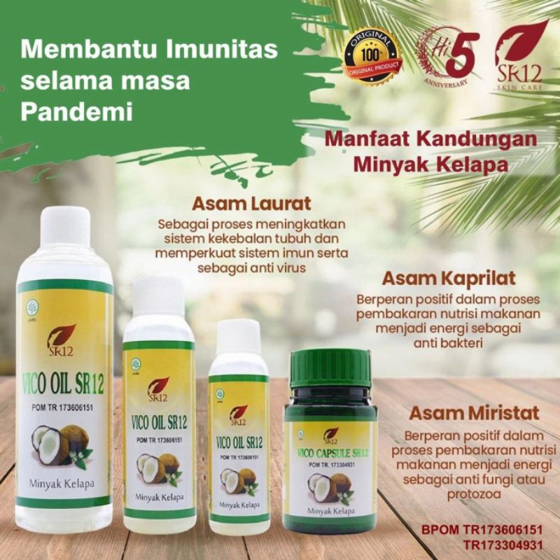 

SR12 VICO OIL MINYAK KELAPA SEJUTA MANFAAT