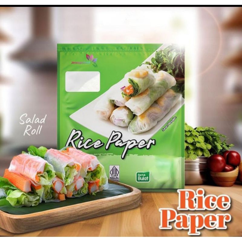 

Rice Paper Vietnam / Kulit Lumpia Vietnam bentuk bulat isi 20 lembar -BEST SELLER-