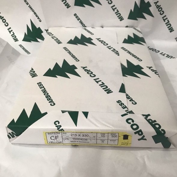 

Murah Banget WBWR Kertas NCR BOTTOM KUNING F4 D35 Diskon Promo