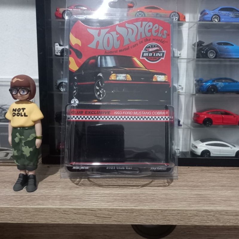 Custom Card 1993 Ford Mustang Cobra R RLC Hot Wheels