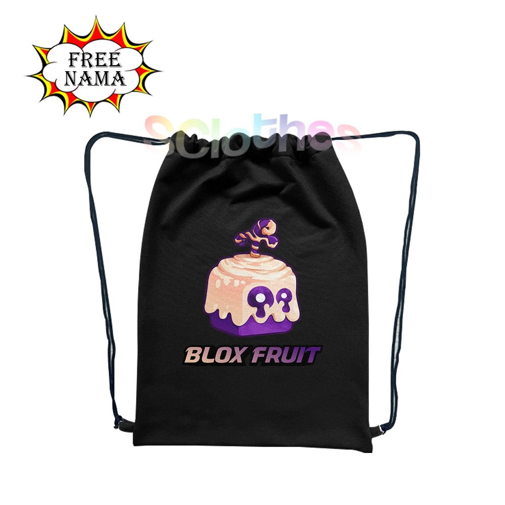 String Bag Tas Serut Anak BLOX FRUITS DOUGH ROBLOX