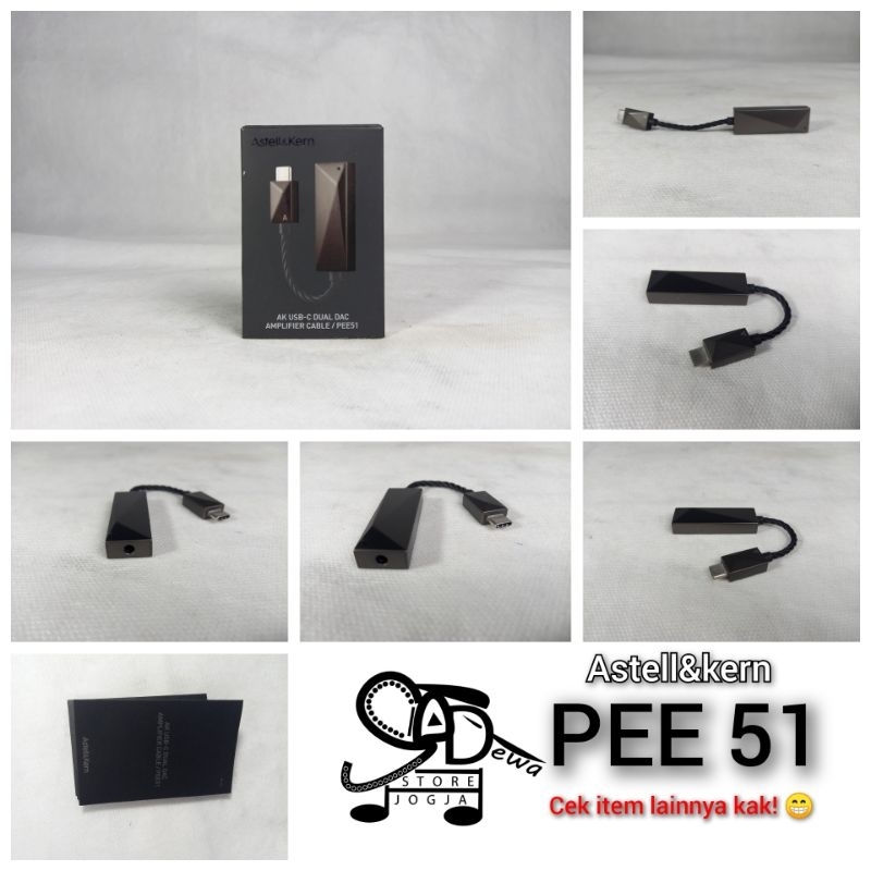 ASTELL & KERN PEE51 DAC ASTELL&KERN PEE 51 AK DUAL CIRRUS LOGIC DONGLE bekas preloved 2nd second sek