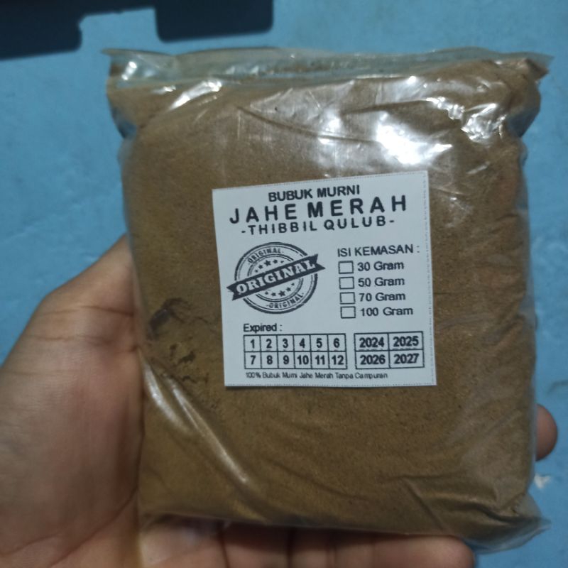 

Jahe Merah Bubuk Premium 100 Gram