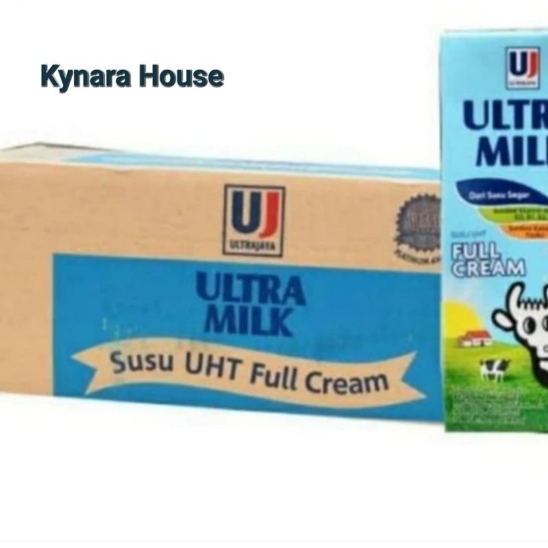 

Susu Ultra Cair UHT Steril Plain 12x1Liter (Karton)